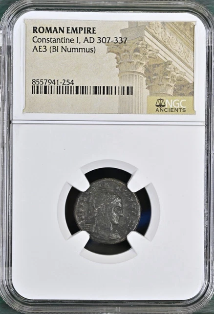 CONSTANTINE THE GREAT NGC Genuine Ancient Roman Coin 307-337AD Nice ...