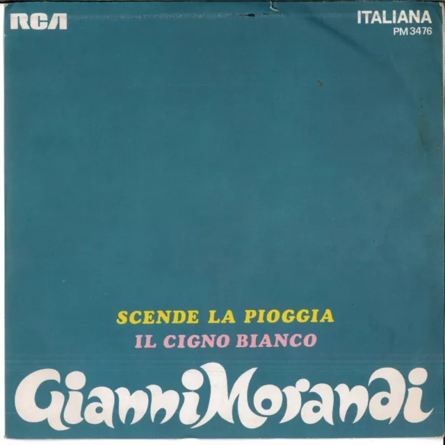 Gianni Morandi Scende La Pioggia    Disco Vinile  45 Giri 7 "