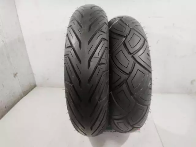 Pair Tyres Almost New Pirelli Michelin 10''& 12'' Aprilia Habana 50 125 DOT302 2