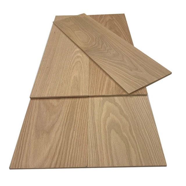 Swaner Hardwood S4S Hobby Boards 1/4" X 8" X 4' Unfinished Red Oak (5-Pack)