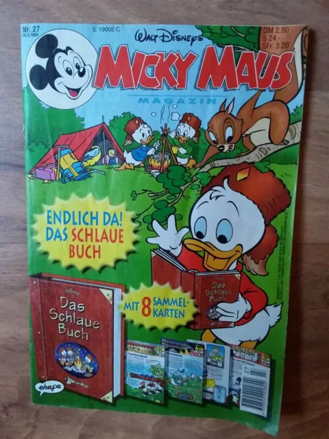 Micky Maus Heft Nr. 27/1994,  Walt Disneys MICKY MAUS
