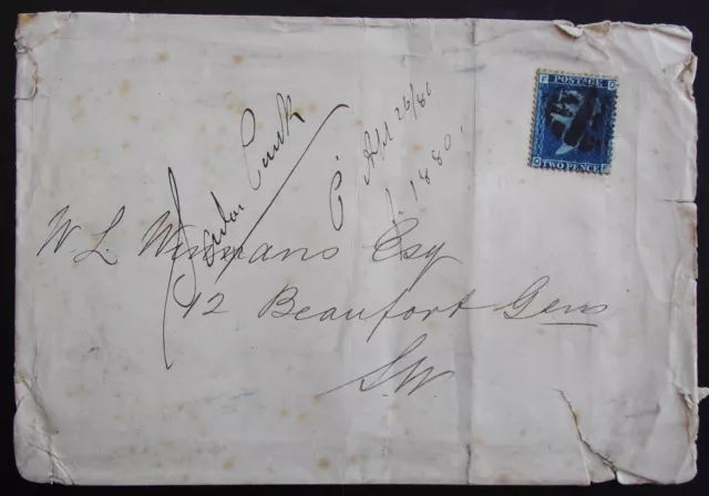 Lettre GB 1880 Cover  England ANGLETERRE