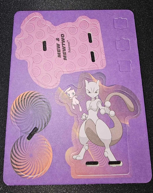 COLES POKÉMON BUILDERS Rare Mew & Mewtwo Limited Edition 2024 Collectors Special 100.00