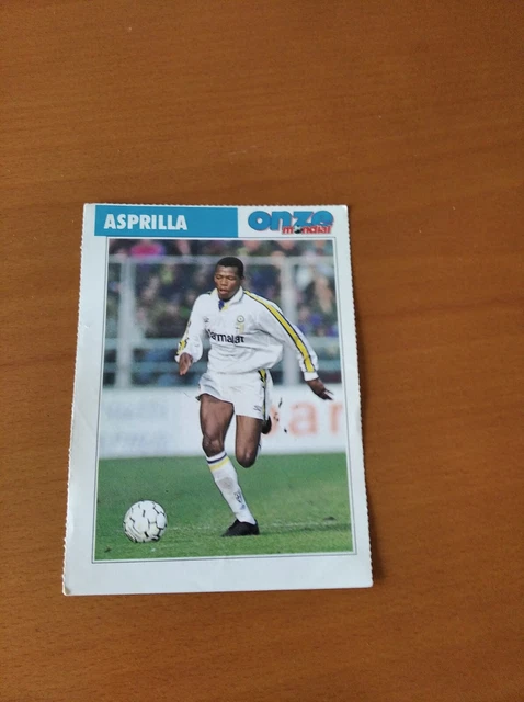 Poster Vintage Faustino Asprilla - Parme AC 1994 - Collection Onze Mondial (53,5 X 40,5 Cm)