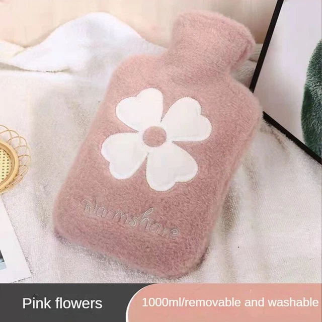 1000Ml WäRmbeutel Niedlicher HandwäRmer BeutelwäRmer Handblume WäRmflaschen U3J7