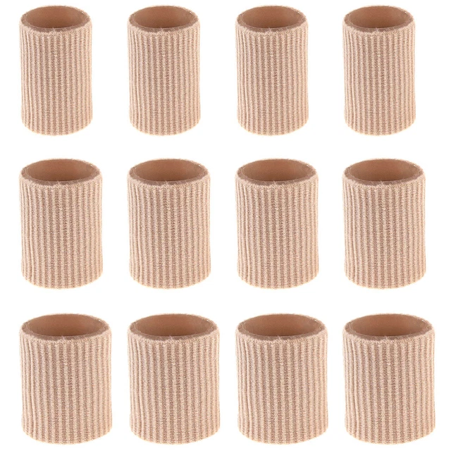 12 Pcs Tampon De Maïs En Gel D'orteil Coque Protection Étui
