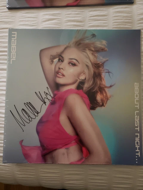 Mabel - About Last Night… - Limited Signed Pink 12” Vinyl BRAND NEW STILL SEALED