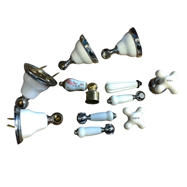 Vintage Plumbing Bathroom Fixtures Fausets Porcelain