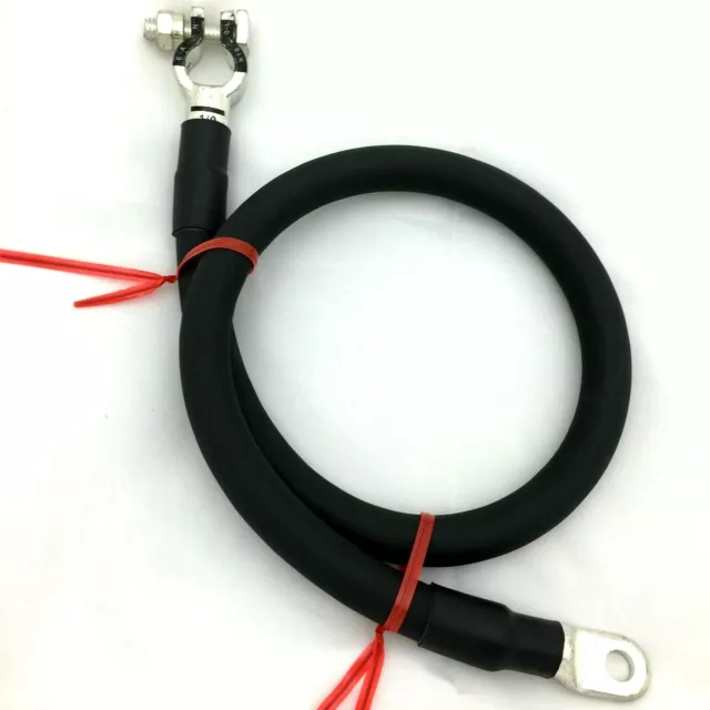Negative Battery Cable 1/0 AWG 0 Gauge Ga Copper Custom Made Auto-Truck-Marine