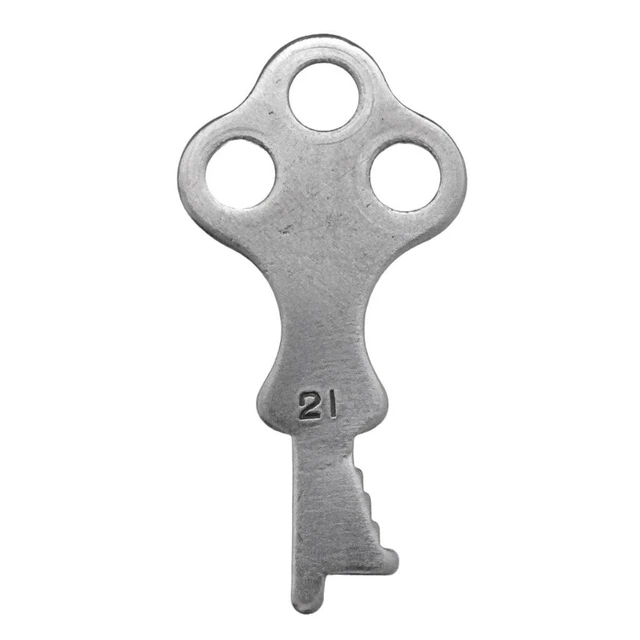 H&A STEAMER TRUNK Key - Code 21 - Antique Key Vintage H & A Trunk Key ...