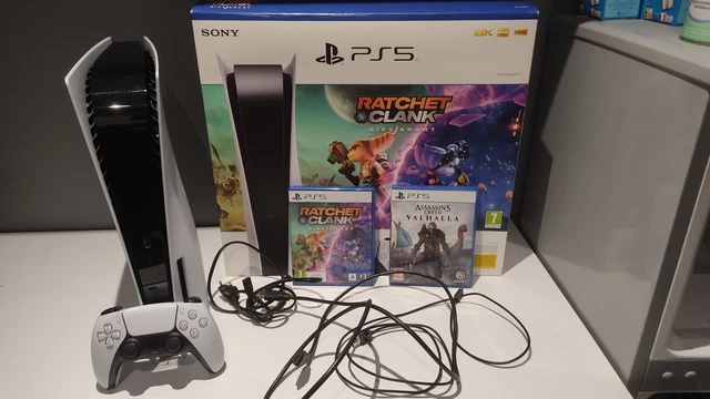 Pack Rachet and Clank Sony PS5 Blu-Ray Edition Standard avec lecteur + manette