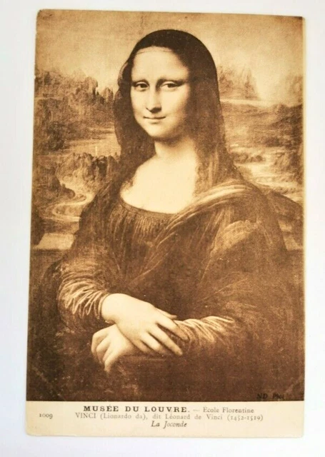 Fabulous Poster Affiche Mona Lisa La Joconde De Vinci Peinture