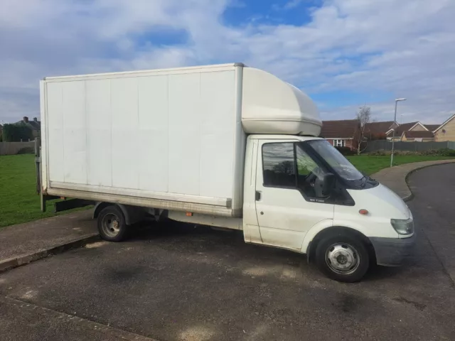 Ford transit Luton van with tail lift