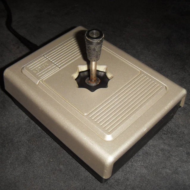 100% FONCTIONNELLE : Manette officielle VIDEOPAC fiche DB9 AMP joystick