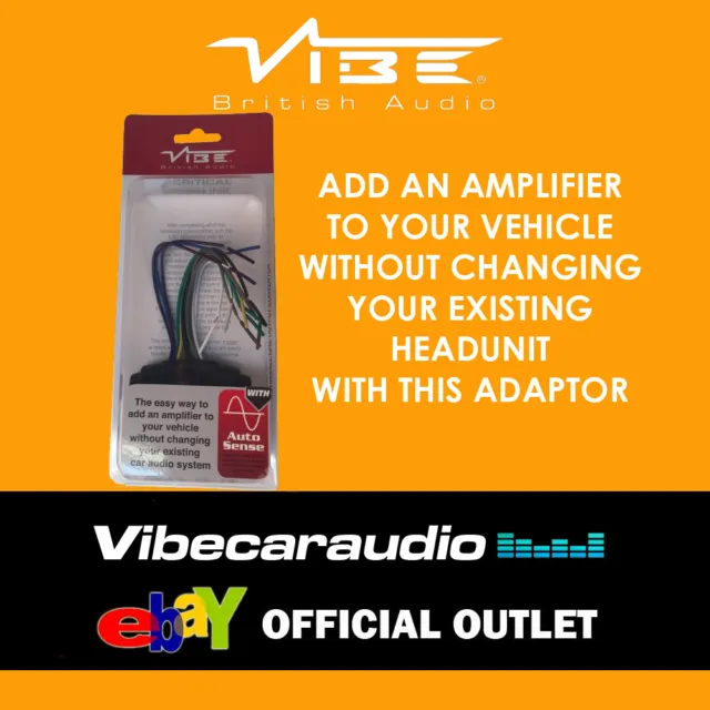 Vibe LOC4-V5 Critical Link Speaker to RCA Line Convertor 4 Channel