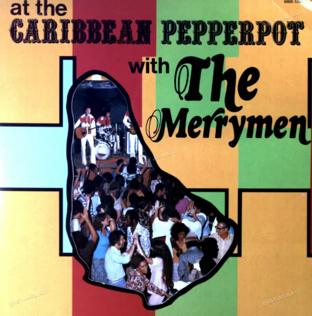 The Merrymen - At The Caribbean Pepperpot With The Merrymen LP 1976 (VG/VG) .