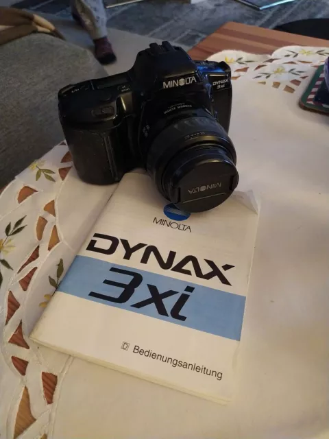 Minolta Dynax 3xi Spiegelreflexkamera mit Minolta Power ZOOM AF 35-80 mm