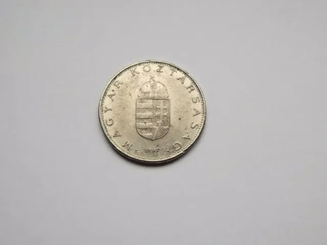 Very Nice 1997 Hungarian 10 Forint Coin