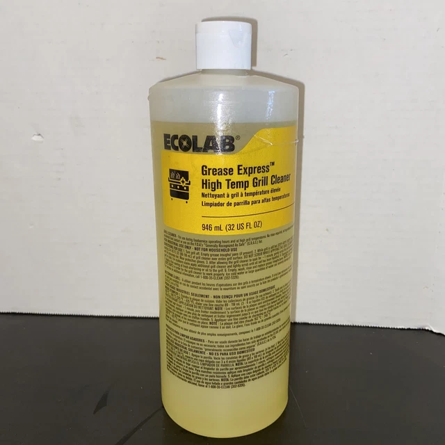 ECOLAB GREASE EXPRESS High Temp Grill/Griddle Cleaner 6110127 Flat Top
