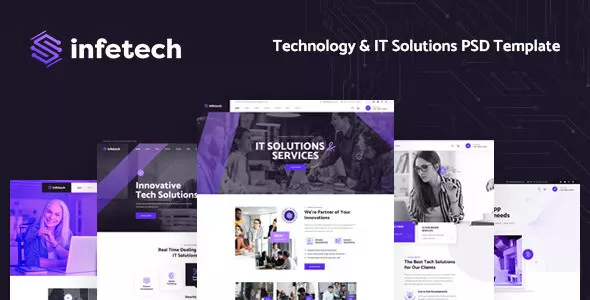 Infetech - IT Services WordPress Theme & ⭐GPL⭐ Site Updates