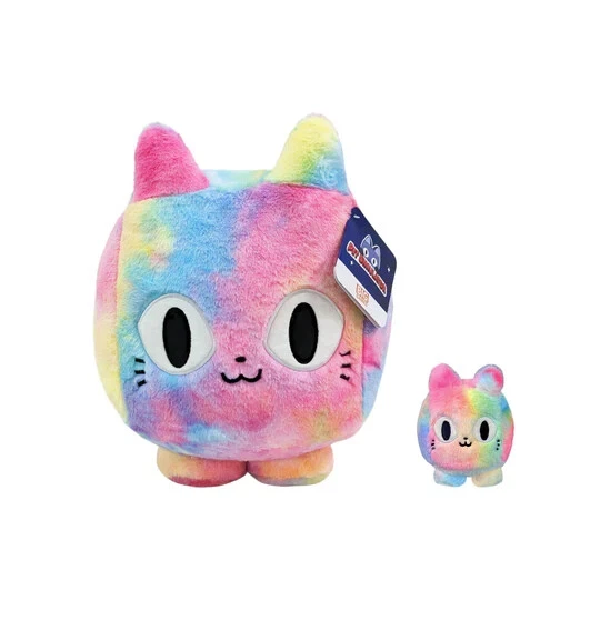 PET SIMULATOR X Titanic TieDye Cat Just Plush With Code 🔥 With Mini
