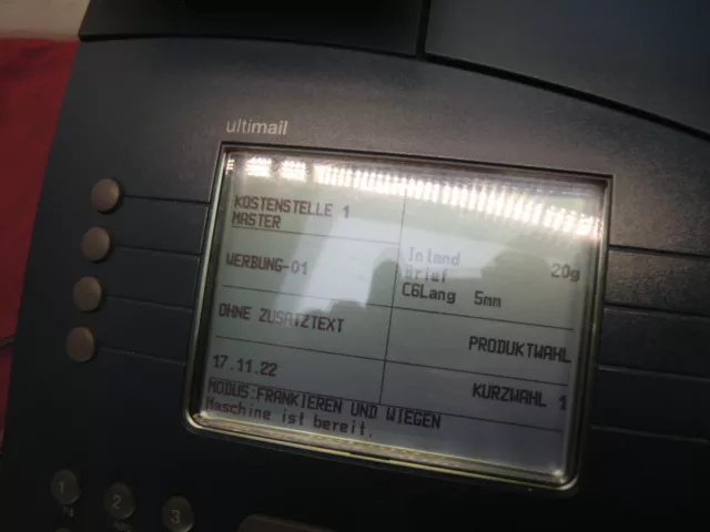Francotyp-Postalia Frankiermaschine ultimail 60