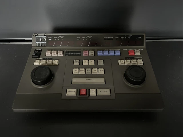 SISTEMA DE EDICIÓN de vídeo SONY PVE-500 edición de edición - del
