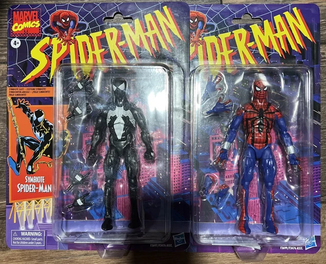 Figurine Marvel Legends Spiderman Symbiote Retro - Neuve