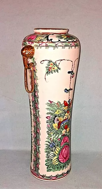 schöne Vase Asiatisch wahrscheinlich China, ca. 42 cm. Hoch Bodenmarke 2