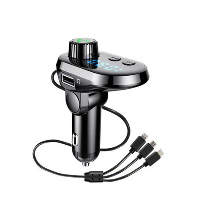 Kit adaptateur radio sans fil Bluetooth pour voiture FM lecteur MP3