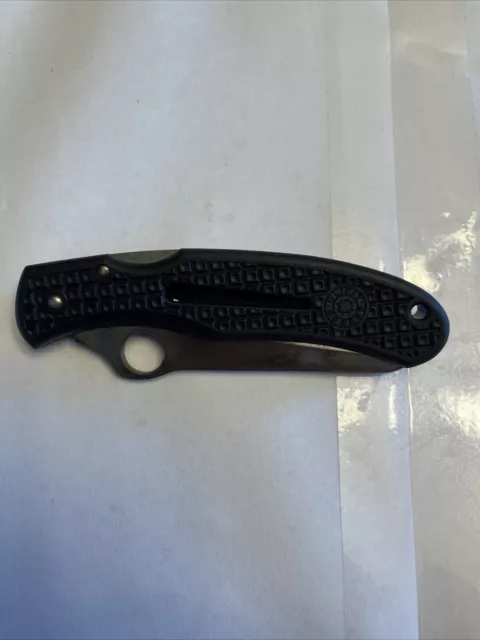 SPYDERCO SEKI CITY Japan AUS-8 Clip It Rescue Folding Knife