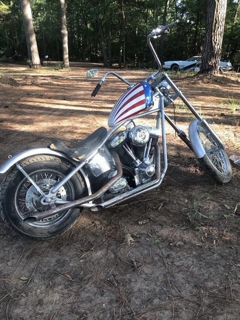 harley chopper frame