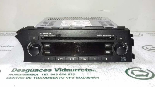 8910009101 Impianto Audio / Radio Cd / 1415157 Per Ssangyong Actyon 200 Xdi 4Wd