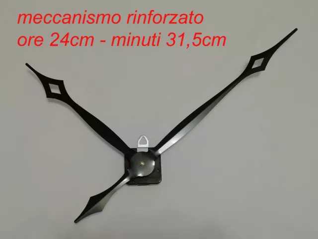 Meccanismo orologio hotsell lancette giganti