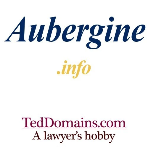 Aubergine.info - Premium Domain - lll llll nnn nnnn
