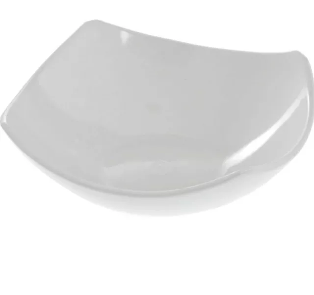 American Metalcraft SQND13 Bowls, 13" Length x 13" Width, White