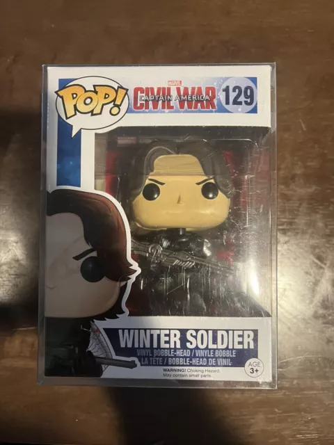 Funko POP! Marvel Captain America: Civil War Winter Soldier #129 Vinyl Figure