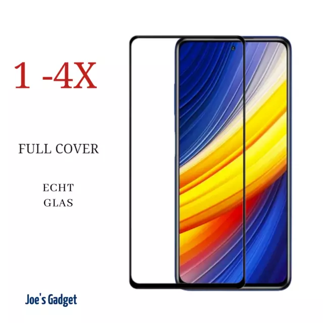 Full Screen Panzerfolie für Xiaomi Redmi Note mii Poco Displayschutz Schutzglas