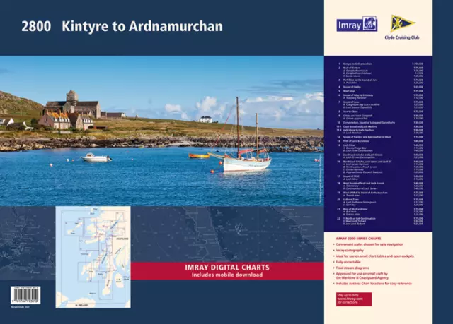 Imray Chart Pack 2800 | Kintyre to Ardnamurchan