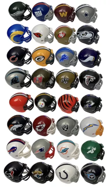 NFL Riddell Helmet Replica Mini American Football Helmet - BUY 4 GET 1 FREE