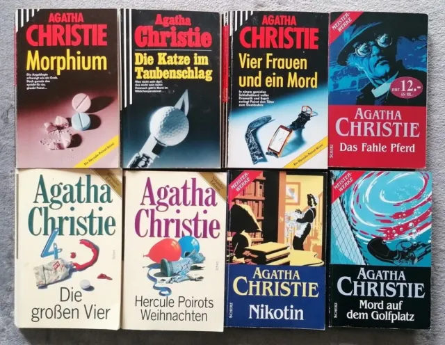 Agatha Christie Bücher - Verschiedene Bücher - Taschenbücher