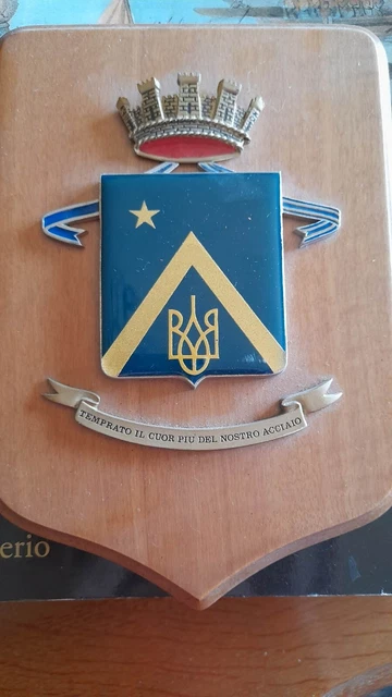 crest militare "Temprato il cuor più del nostro acciaio".