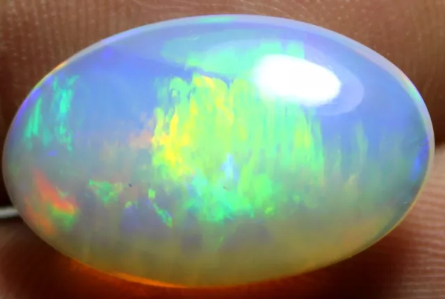 100% Natural Ethiopian Lightning Ridge Crystal Opal Loose Gemstone 10.70 Cts SHB