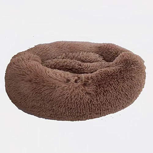 Sista & Bro Petshop Coussin Chat/Chien - Panier Rond Donut Moelleux - Lit pour C