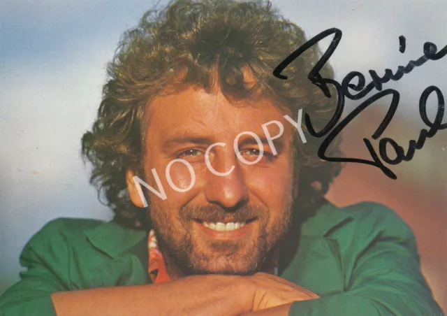 100% Original Autogramm Autograph handsigniert Bernie Paul J1.73