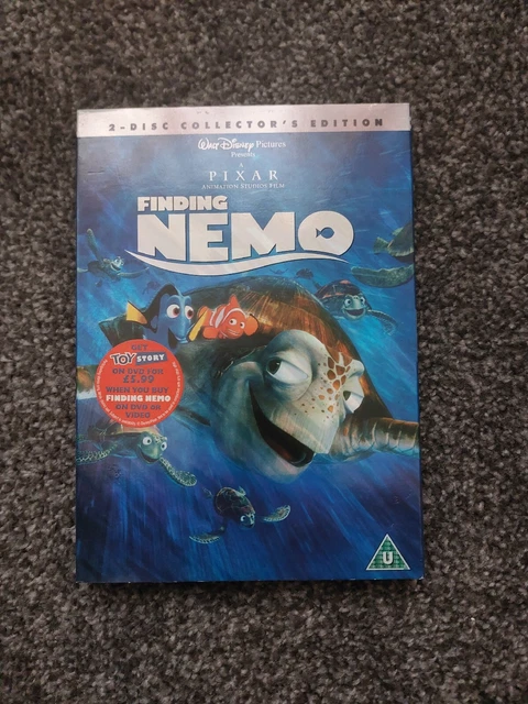 Finding Dvd FINDING NEMO - Disney/Pixar 2 Disc Collector's Edition DVD 2003 £5.00 ...