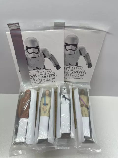 Sealed Set Of 4 General Mills Star Wars Pens Storm Trooper Chewbacca