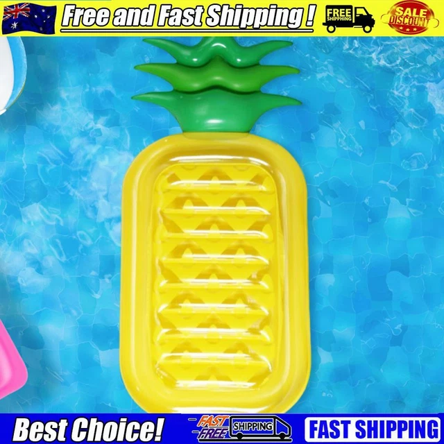Pineapple Lounger Floating Toys PVC Floating Water Recliner Mats for Summer Pool