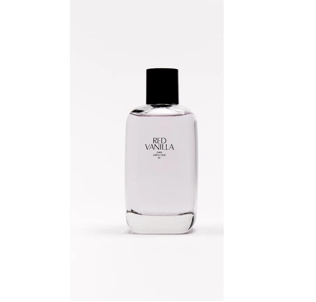 Zara perfume women's outlet red vanilla