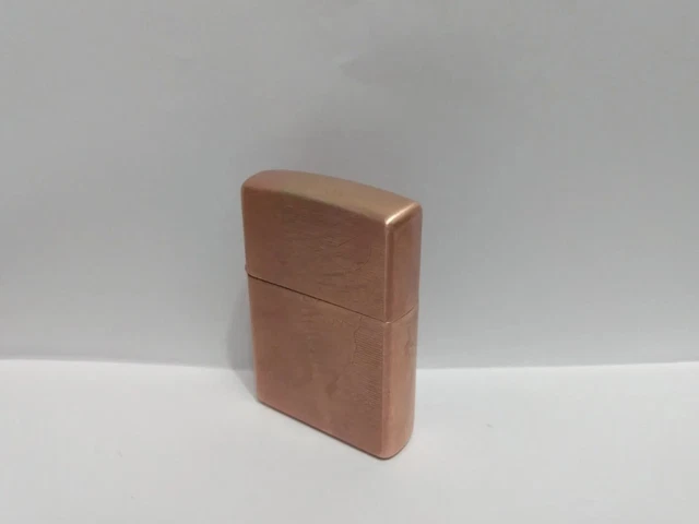 Zippo 2005 Wolf Copper Brass Color Case No Insert No Box Read 8